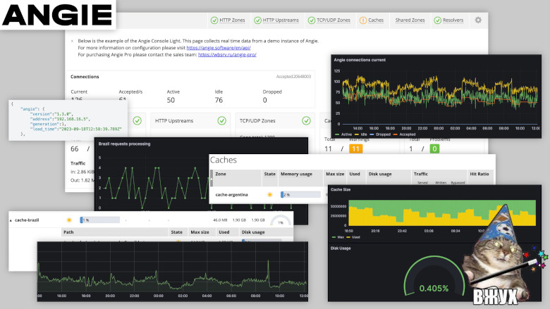 Uma bela demonstração ao vivo é melhor que qualquer imagem: https://console.angie.software/